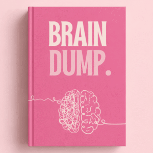 Brain Dump Hard Cover A5 Notebook Image