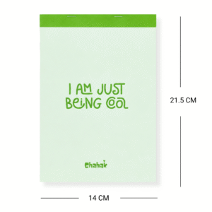 I am Just Being Cool Notepad Size