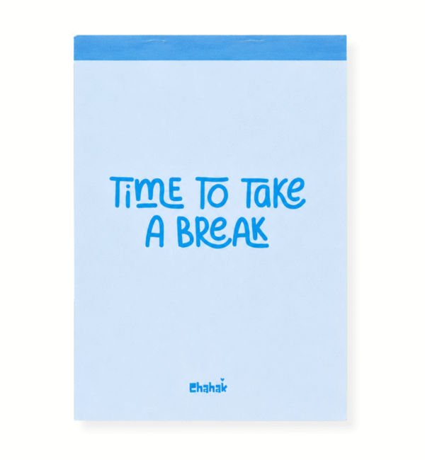Time To Take A Break A5 Notepad