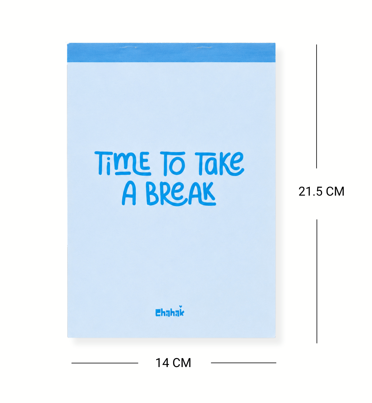 Time To Take A Break A5 Notepad - Image 2
